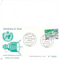 Pli En 1° Jour Du 23/3/1977 (Journée Météorologique Mondiale )a NIAMEY - Otros & Sin Clasificación