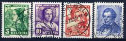 SWITZERLAND 1935 Pro Juventute Set Used.  Michel 287-90 - Gebraucht