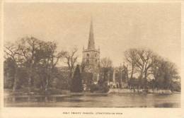 Royaume Uni - Angleterre - Warwickshire - Stratford On Avon - Holy Trinity Church - Stratford Upon Avon