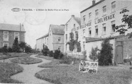 EREZEE - L'Hôtel De Belle-vue Et Le Parc - Belle Carte Circulée - Erezée
