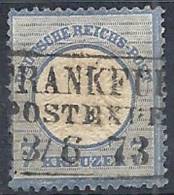 1872 GERMANIA USATO REICH IMPERO GRANDE SCUDO SULL'AQUILA 7 K - DE002 - Used Stamps
