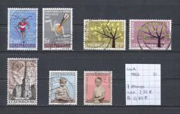 Luxemburg 1962 - 7 Zegels Gest./obl./used - Used Stamps