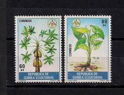 GUINEA ECUATORIAL, EDIFIL 55/56**, 1984,DIA MUNDIAL DE LA ALIMENTACIÓN - Guinea Ecuatorial
