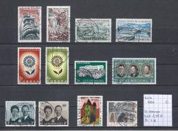 Luxemburg 1964 - 12 Zegels Gest./obl./used - Used Stamps