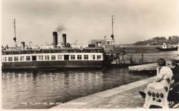 Sandbanks Floating Bridge Old Real Photo Postcard - Otros & Sin Clasificación