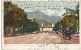 Post Card ,CPA 1906    U.S.A    Pike ´s Peak Avenue   Colorado Springs, - Colorado Springs
