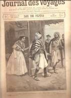 JOURNAL DES VOYAGES N°225  24 Mars 1901  La Vie AUX PAMPAS Dans Une PULPERIA - Revues Anciennes - Avant 1900