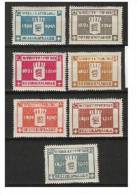 801-SERIE COMPLETA ALEMANIA WURTTEMBERG 1916 32,50€.ALEMANIA ANTIGUO ESTADO DE WURTTEMBERG SELLOS PARA LAS AUTORIDADES C - Nuovi