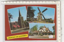 PO5663B# PAESI BASSI - HOLLAND - LUNTEREN - HOTEL CAFE' RESTAURANT DE WORMSHOEF - MULINO A VENTO - WINDMILL  No VG - Ede