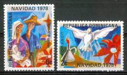 1978 Repubblica Dominicana Natale Christmas Noel Set MNH** Nat 115 - Dominica (...-1978)