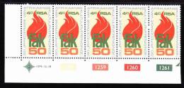 South Africa - 1980 - Federation Of Afrikaans Cultural Societies - Control Block - Nuevos