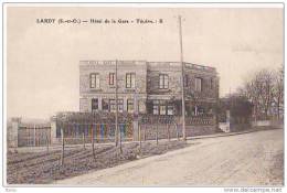 91 - LARDY - Essonne - Hôtel De La Gare - Bon état - Lardy