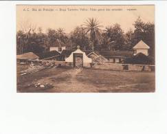 PORTUGAL - SÃO TOMÉ E PRINCIPE [066] - ROÇA TERREIRO VELHO VISTA GERAL DAS SENZALAS - São Tomé Und Príncipe