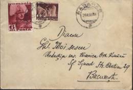 Romania-Envelope Circulated In 1938- 2/scans - Lettres & Documents