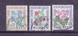 FRANCE 1964-71  TAXE  96 99 101 102 TB - 1960-.... Used