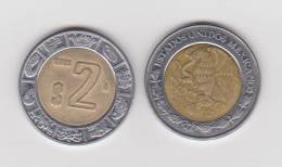 (375) MEXIQUE. MEJICO  ++ 2 PESOS. BIMETALICA ++  2001 - México