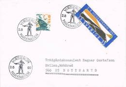 0735. Carta VIRSERUM (Suecia) 1969, Sverige - Briefe U. Dokumente