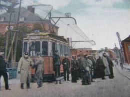 Herbesthal -Neutralstrasse - Brücke über Die Bahnstrecke Cöln Aachen - Landesgrenze DE-BE - Tram Fp 1916   D81413 - Lontzen