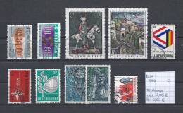 Luxemburg 1969 - 10 Zegels Gest./obl./used - Gebraucht