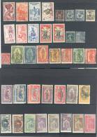 France - Colonies : Lot De Timbres Oblit Et MH - Collections