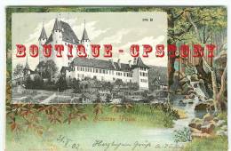 SUISSE - THOUNE - Chateau - Schweiz Thun - Dos Scané - Thoune / Thun