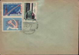 Russia-USSR 1966-5 Years Of Flight Of The First Person In Space,special Stamped - Russie & URSS