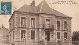( CPA  58 ) MONTSAUCHE  /  L'Hôtel De Ville  - - Montsauche Les Settons
