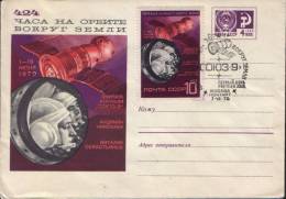 Russia-USSR 1970-Postal Stationery Cover-Soyuz 9 Spacecraft Flight ,special Stamped - Russie & URSS