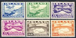 #C1498. Iceland 1934. Michel 175-80. MH(*). - Non Classificati