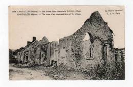 Oct12   5157370   Chatillon   Les Ruines D'une Importante Ferme Du Village  N° 208 - Châtillon-sur-Marne