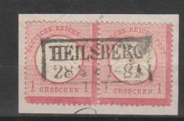 D.R.Nr..19,Paar Mit NV-o.(131) - Used Stamps