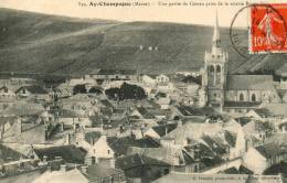 AY En CHAMPAGNE UNE PARTIE DU Coteau Prise De La Scierie - Ay En Champagne