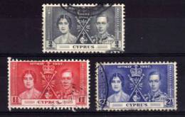 Cyprus - 1937 - Coronation - Used - Cyprus (...-1960)