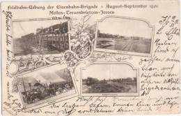 Feldbahn Übung Eisenbahn Brigade 8/9 Ortsstempel JÜTERBOG 11.10.1901 Mellen Treuenbrietzen Jessen Dampflok - Treuenbrietzen