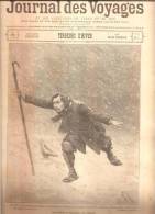 JOURNAL DES VOYAGES N°266   5 Janvier 1901 Les Alpes Homicide TERREURS D'HIVER - Zeitschriften - Vor 1900