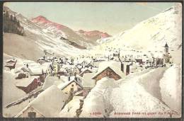 ANDERMATT Schnee Gegen Die Furka 1912 - Andermatt