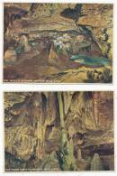 Wookey Hole Cave - Two Postcards - Otros & Sin Clasificación
