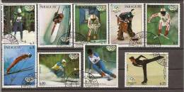 Paraguay - Serie Completa Usata: Giochi Olimpici Di Lake Placid 1980 - Winter 1980: Lake Placid