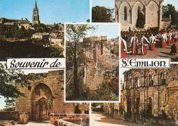 CPSM - 33 - SAINT-EMILION - Multivues - 741 - Saint-Emilion