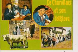 ###Région Du Charollais Et Son Folklore, 1989, Voyagée - Andere