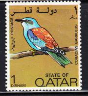 Qatar MH Scott #279 2d European Roller - Birds - Qatar