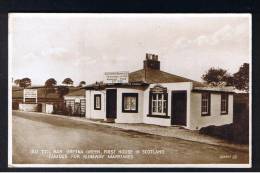 RB 894 - Early Postcard - Old Toll Bar - Gretna Green Dumfries & Galloway - First House In Scotland - Marriage Theme - Dumfriesshire