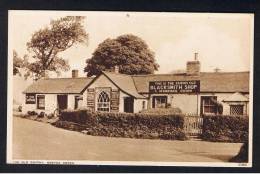RB 894 - Early Postcard - The Old Smithy - Gretna Green Dumfries & Galloway - Marriage Theme - Dumfriesshire