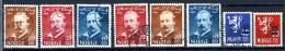 1948. NORVEGIA - NORGE - NORWAY - Mi. 339-340/342x2-347 - USED - CAN CHOOSE. READ NOTE - Ungebraucht
