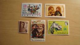 Dominica   Mix Lot  MH - Dominica (...-1978)