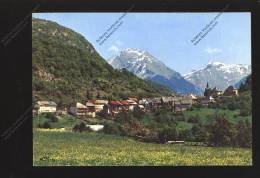 LE CHATELARD Savoie 73 : Vue Sur Le Centre Du Village & Le Pecloz & Mont Armenaz - Le Chatelard