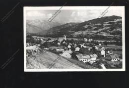 TANNINGES Haute Savoie 74 : Vue Générale Village ( Gare Ferroviaire Sncf  Grande Publicité Dubonnet - Taninges