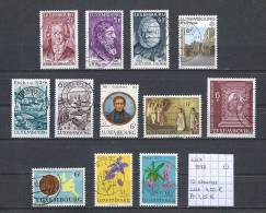 Luxemburg 1977 - 12 Zegels Gest./obl./used - Used Stamps