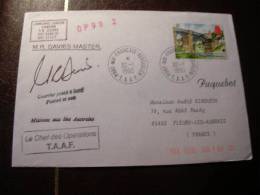 ENVELOPPE DU 30.01.1990 POSTE A BORD - Cartas & Documentos