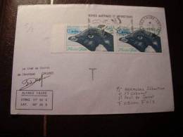 ENVELOPPE  TAAF DATEE DU 11.09.1981 - Briefe U. Dokumente